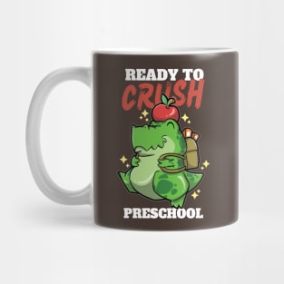 Cute Preschool Dinosaur - Tyrannosaurus Rex Ready To Crush Preschool Mug